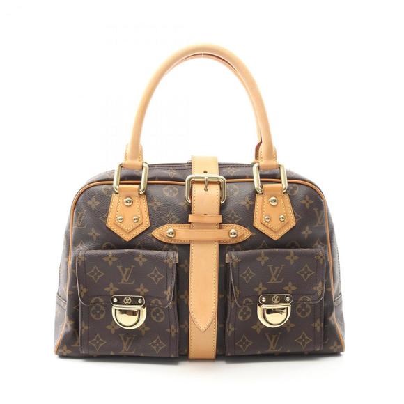 LOUIS VUITTON Brown Monogram Leather Bag - Picture 1 of 10